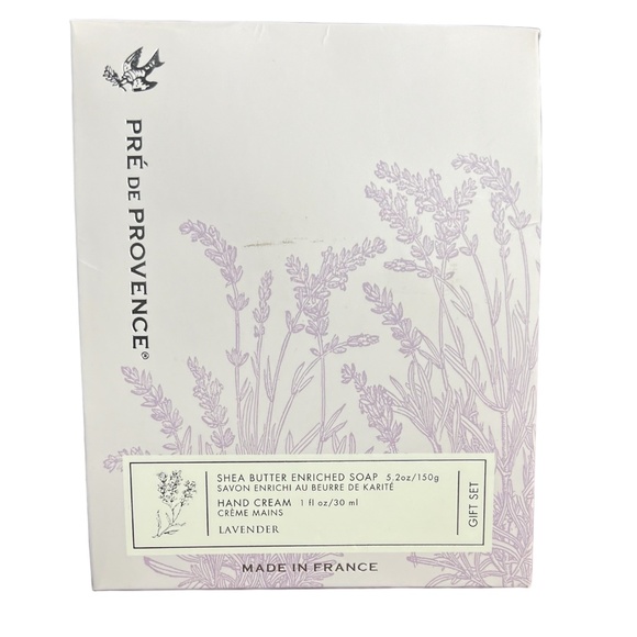 Shea Butter Enriched Soap & Hand Cream Lavender New & Sealed Made In France - Picture 1 of 6